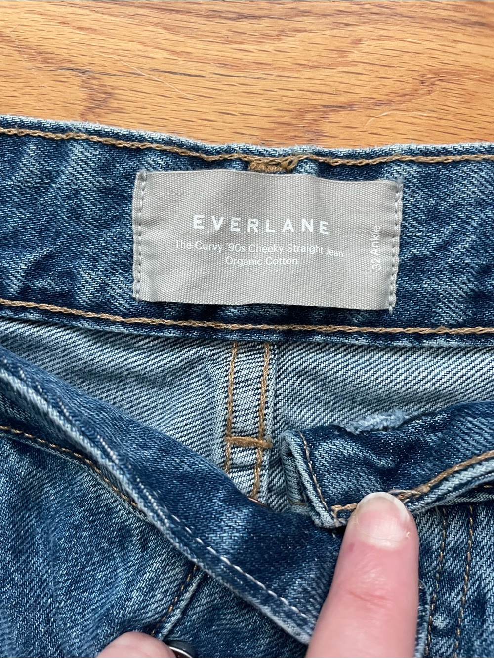 32 Ankle- Everlane Curvy 90’s Cheeky